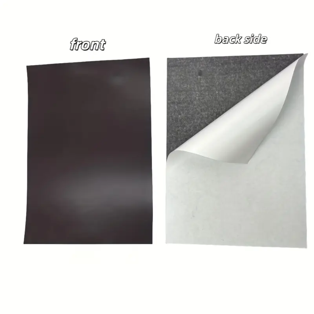 Selbstklebende Magnetfolie im A4-Format – Verwandle jede Fläche in eine Magnetwand!