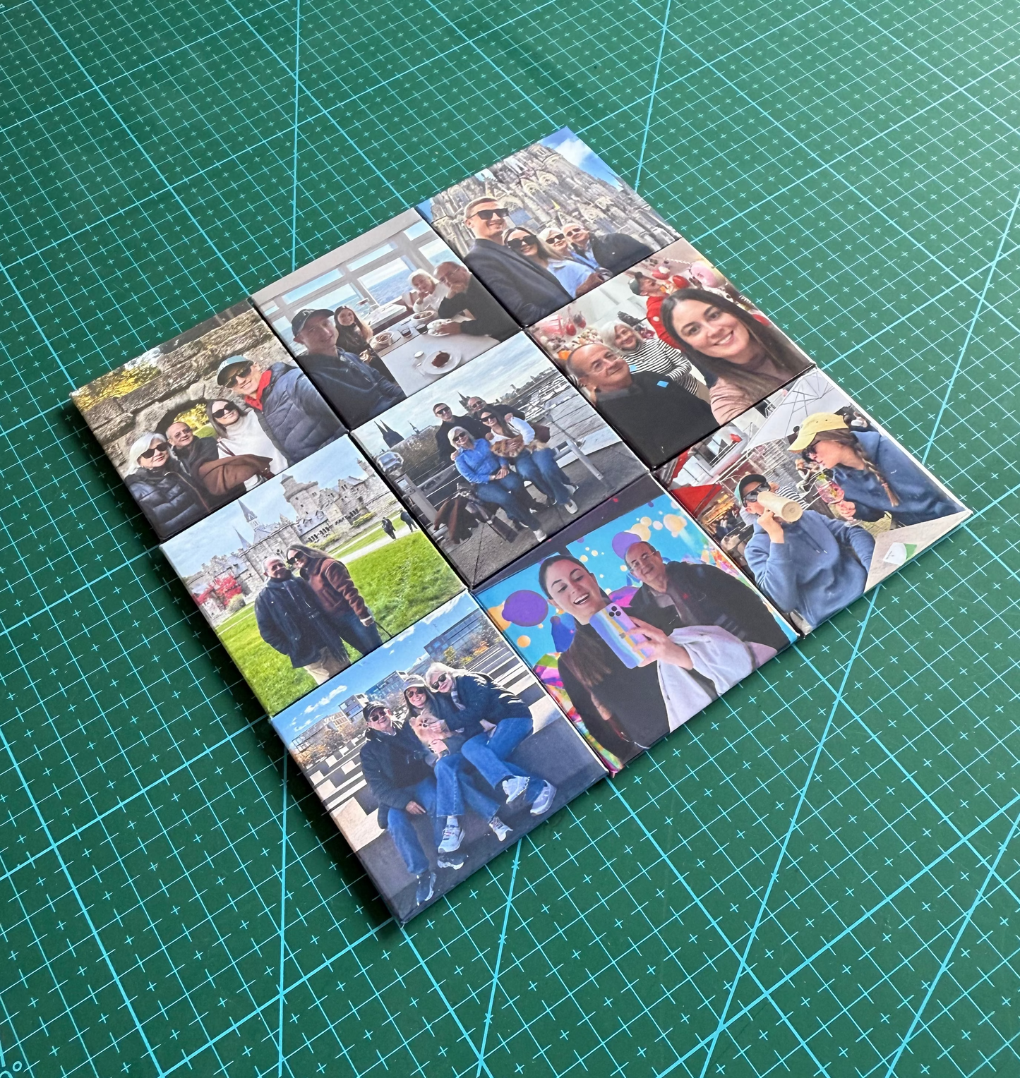 10 Custom Photo Magnets 2"X2" (50mmX50mm)