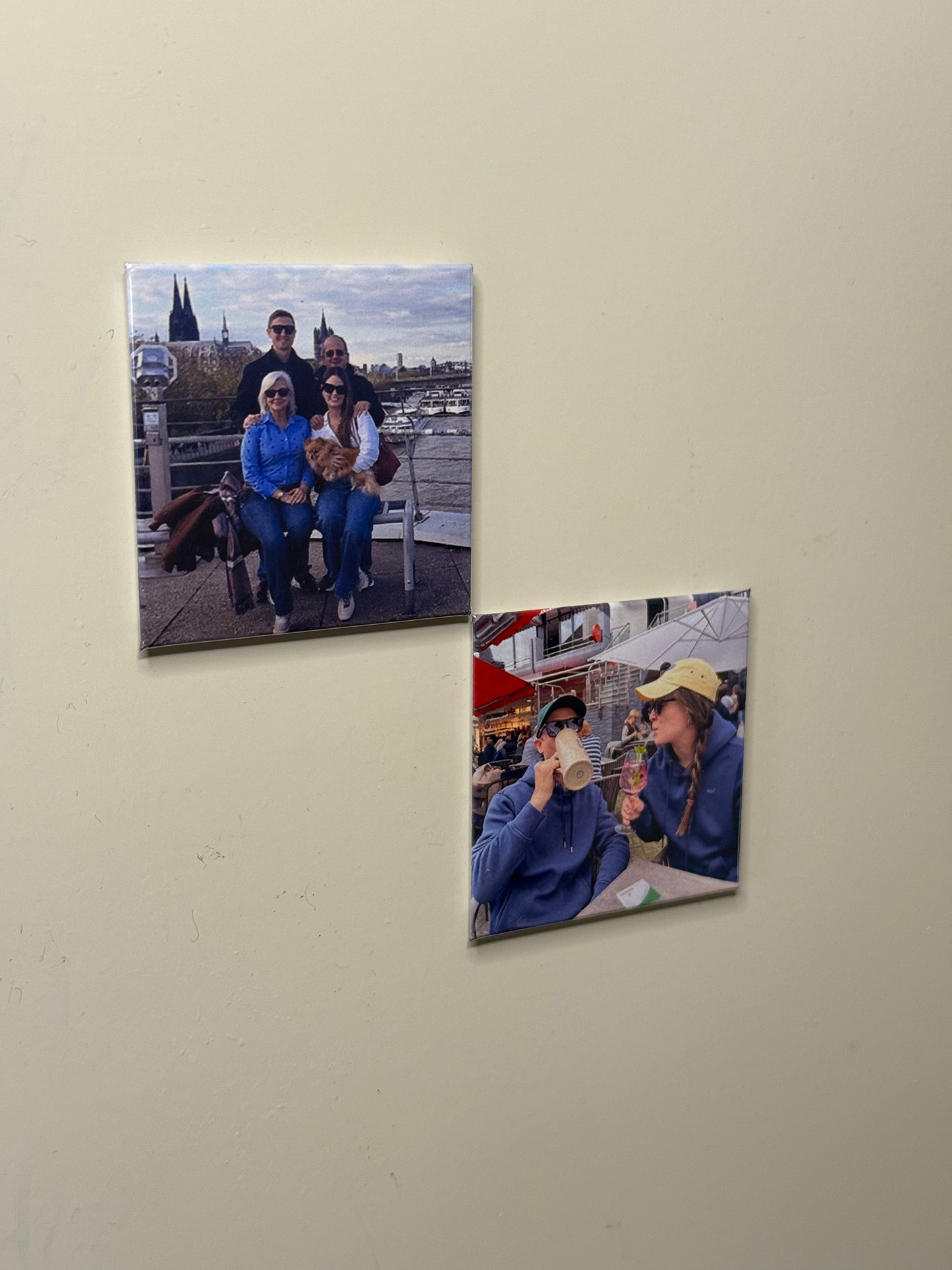 10 Custom Photo Magnets 2"X2" (50mmX50mm)