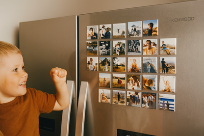 10 Custom Photo Magnets 2"X2" (50mmX50mm)